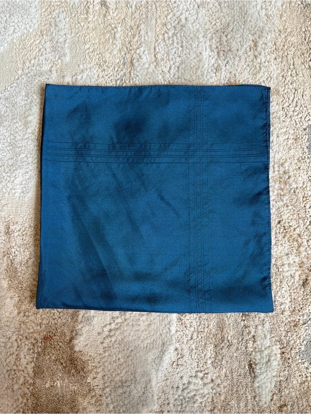 Vintage Dayton’s Pure Silk Blue Scarf Made in England